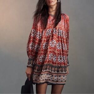 Anthro Tanvi Kedia Mini Dress - Size XL